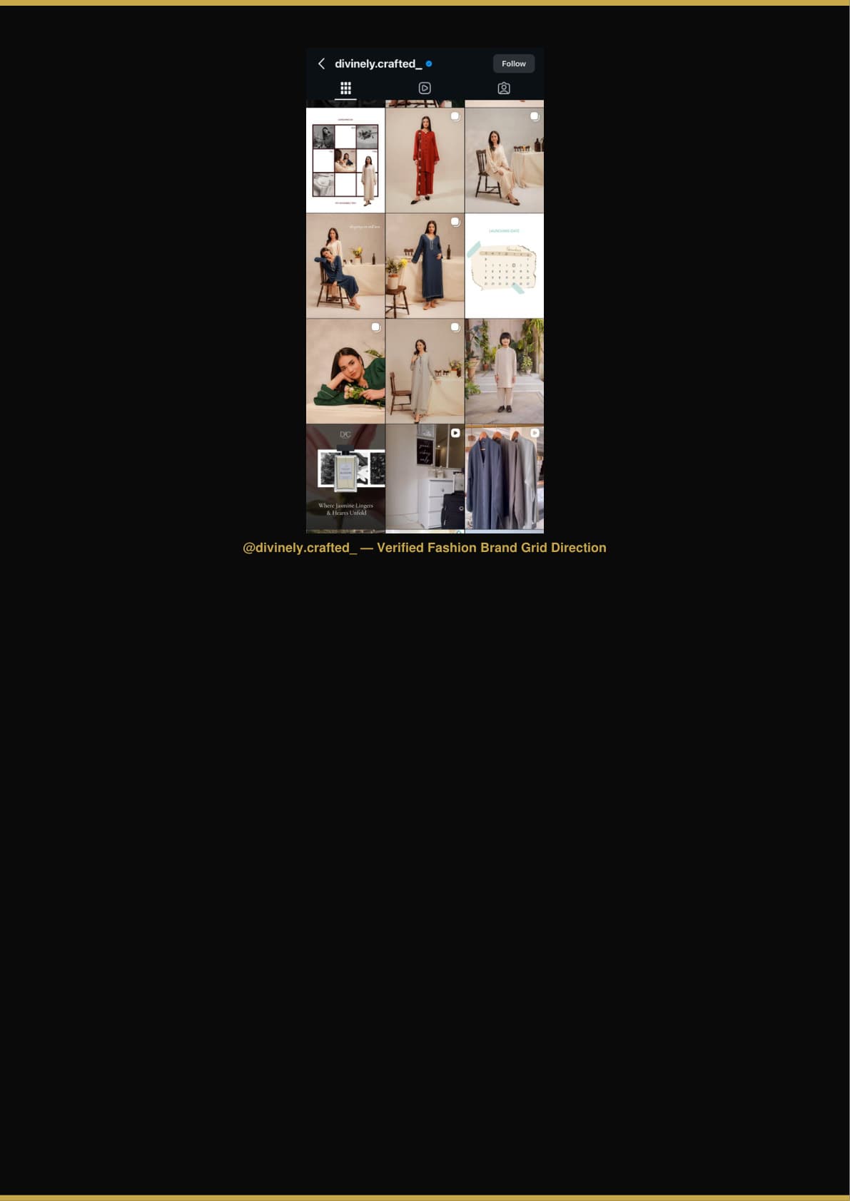Divinely Crafted — Verified Fashion portfolio work
